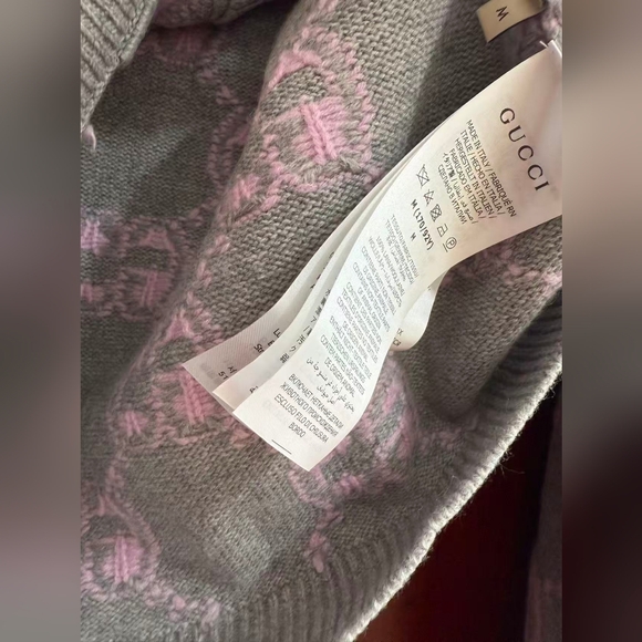 Gucci GG crew neck cardigan sweater - Picture 12 of 12